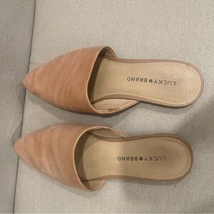 Lucky Brand Women's Brown Mules
